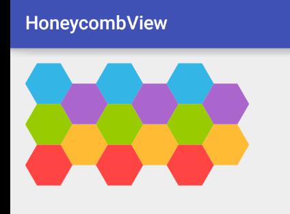 手把手带你画一个漂亮蜂窝view Android自定义view - 图10