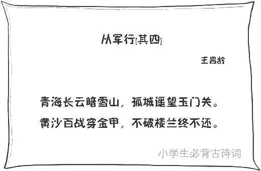 八、边塞诗派代表(二)：七绝圣手王昌龄 - 图10