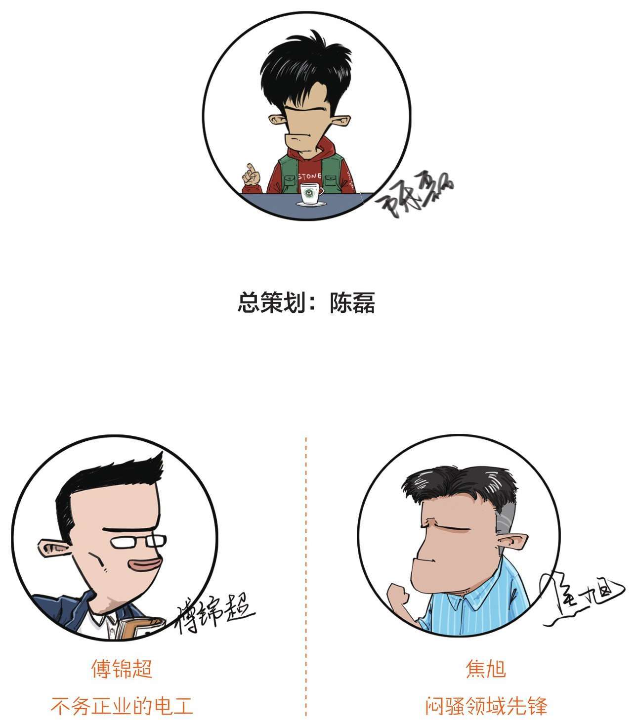 陈磊·半小时漫画团队介绍 - 图1