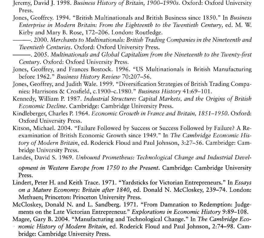 第九章 英国的企业家精神史：1900—2000 - 图12