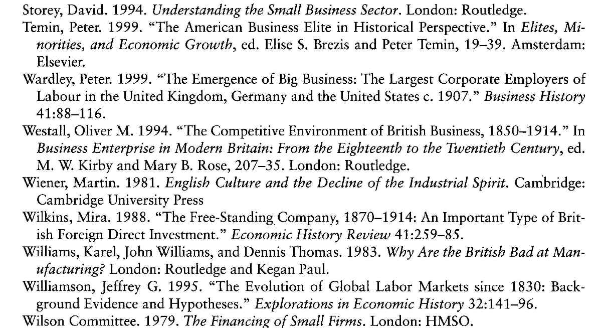 第九章 英国的企业家精神史：1900—2000 - 图15