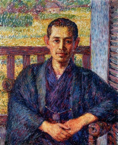 山下新太郎《看书的女人》 - 图3