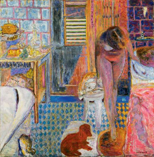 博纳尔《浴女》 1932年 布面油画 - 图1