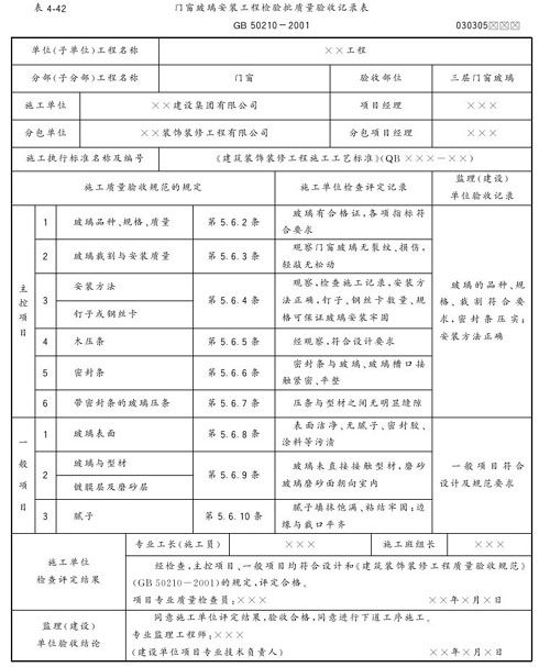 第五节 门窗玻璃安装 - 图6