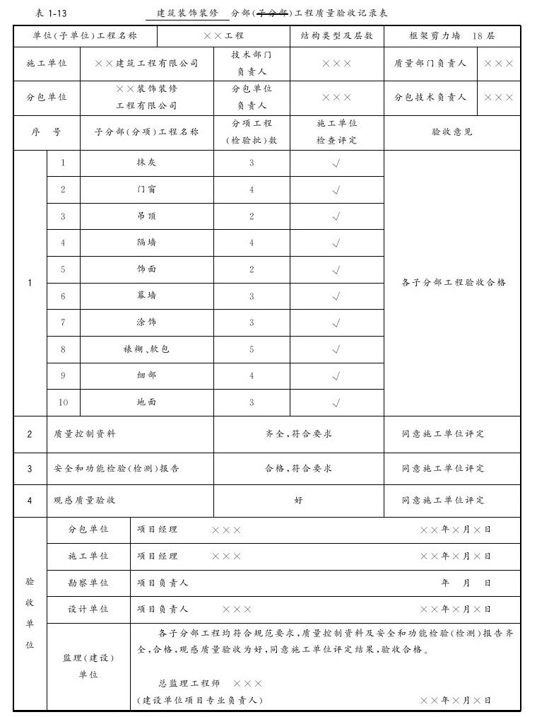 第三节 施工管理与质量验收资料 - 图16