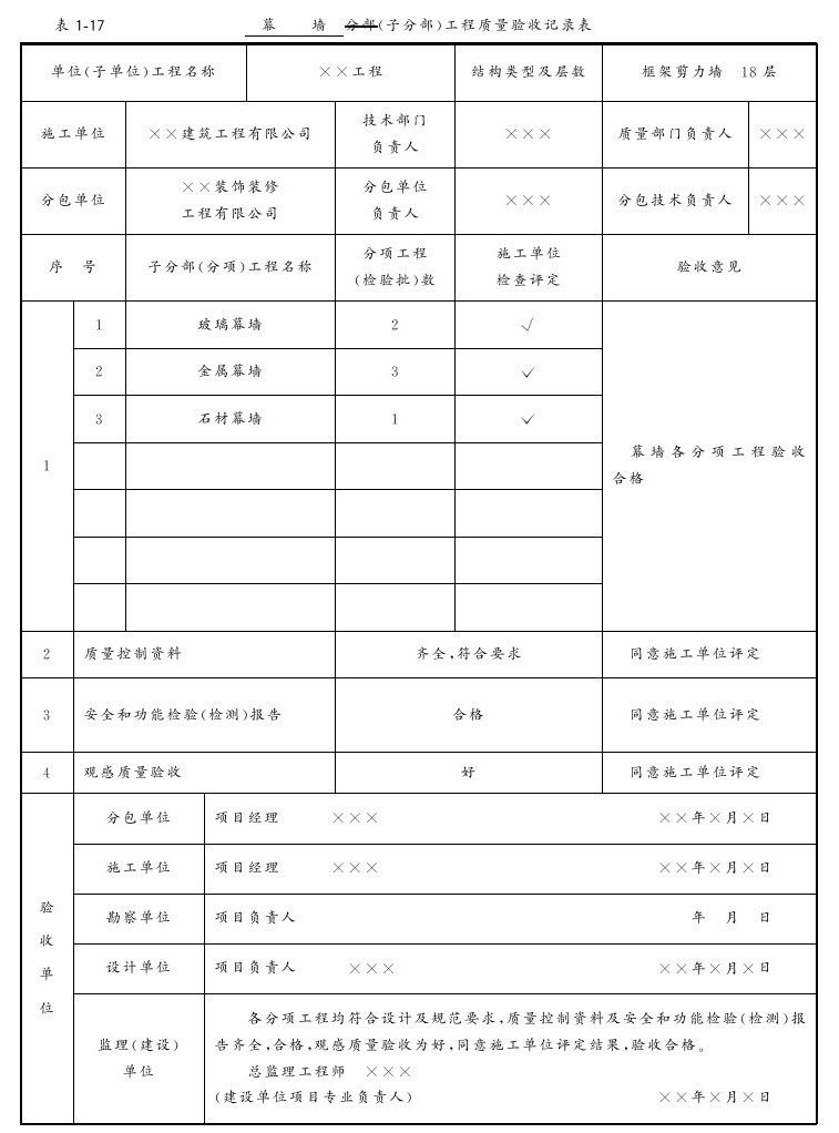 第三节 施工管理与质量验收资料 - 图20