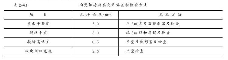 第十节 陶瓷锦砖面层 - 图3