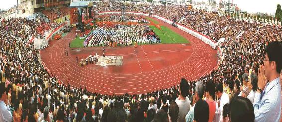 佛手牵两岸 雷音震五洲 - 图1