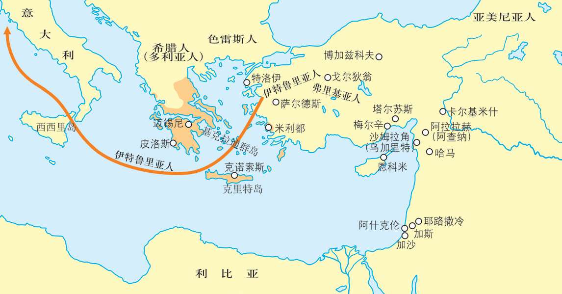 第II节 罗马文明的初始阶段——伊特鲁里亚文明 - 图4