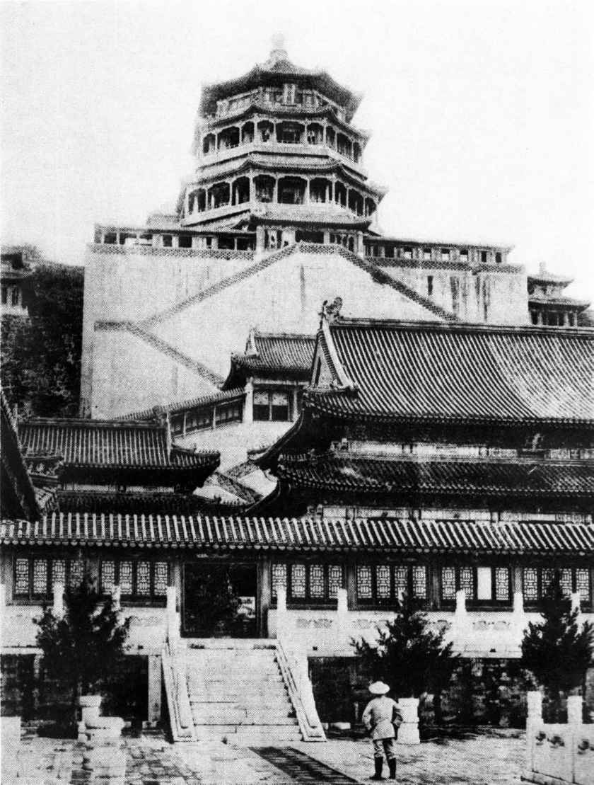 第1图 北京西郊万寿山佛香阁 - 图1