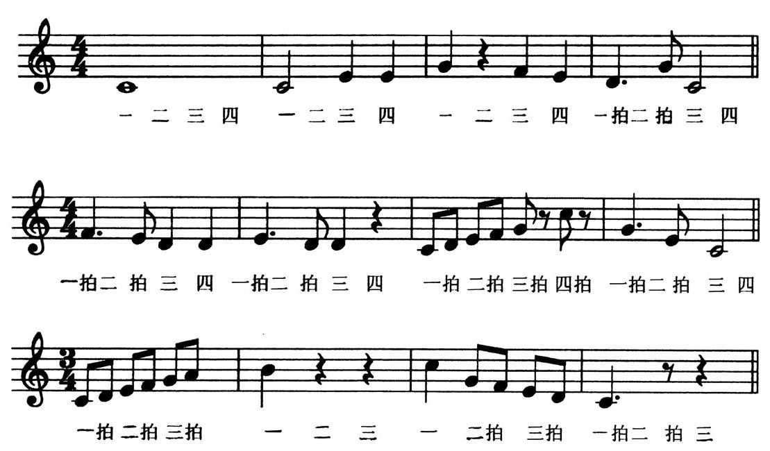 2.拍子叫法 - 图1
