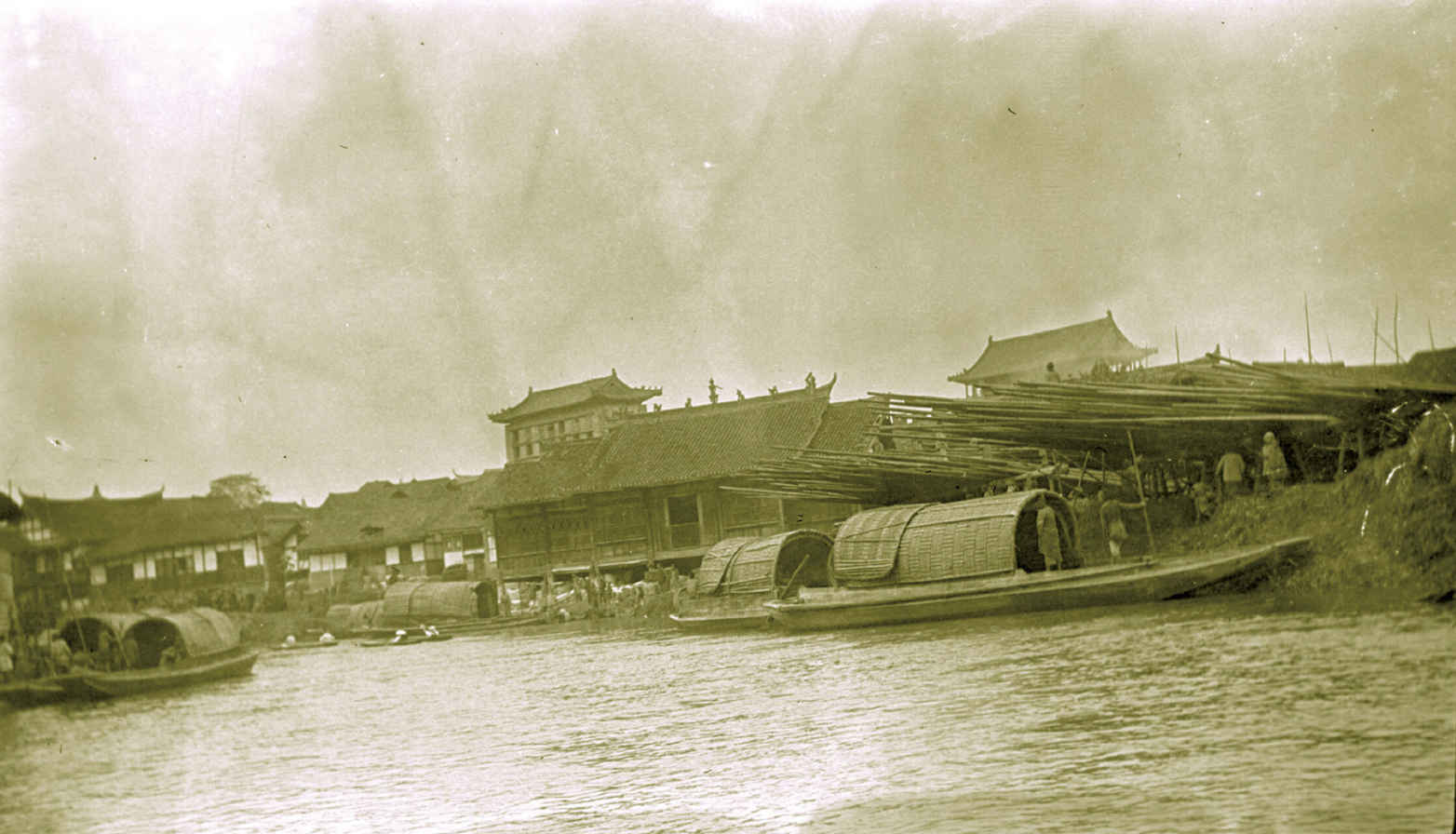 坐在轿子里的路德维希·魏斯，在去领事馆的路上，1912～1913年。 - 图14