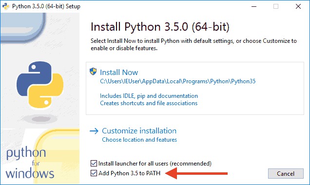 在Windows上安装Python - 图1
