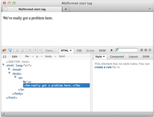 20.3　检查常见错误：HTML - 图2