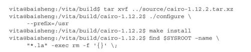 6.9.6　安装Cairo - 图1