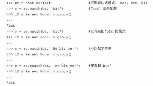 15.3 正则表达式和Python语言 - 图11