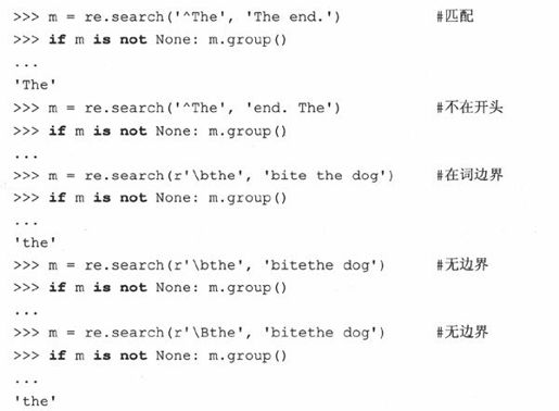 15.3 正则表达式和Python语言 - 图22