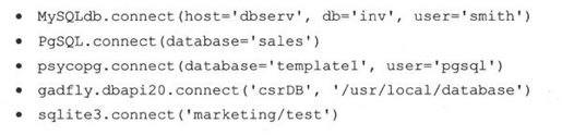 21.2 Python数据库应用程序程序员接口（DB-API） - 图5