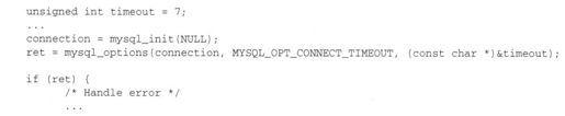 8.3　使用C语言访问MySQL数据 - 图7