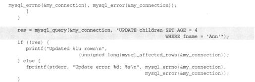 8.3　使用C语言访问MySQL数据 - 图23