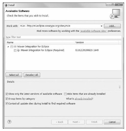 2.5　安装m2eclipse - 图1
