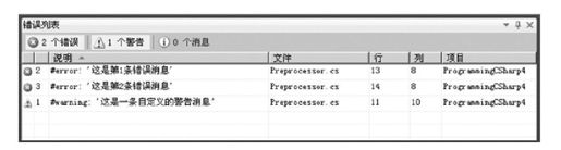 23.6　#warning和#error指令 - 图1
