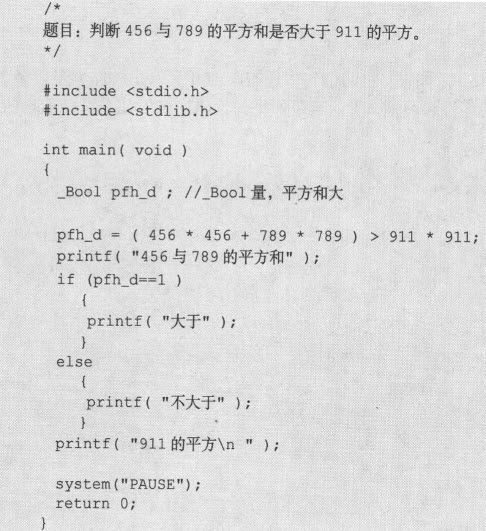 4.6　鸡肋——_Bool类型（C99） - 图1