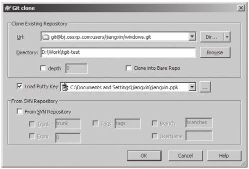 3.4.6　TortoiseGit的安装和使用 - 图3