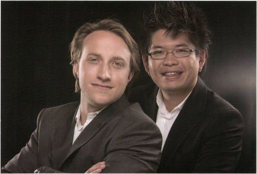 2007年5月，我和YouTube的另一个创始人查德·赫利（Chad Hurley）。 - 图1