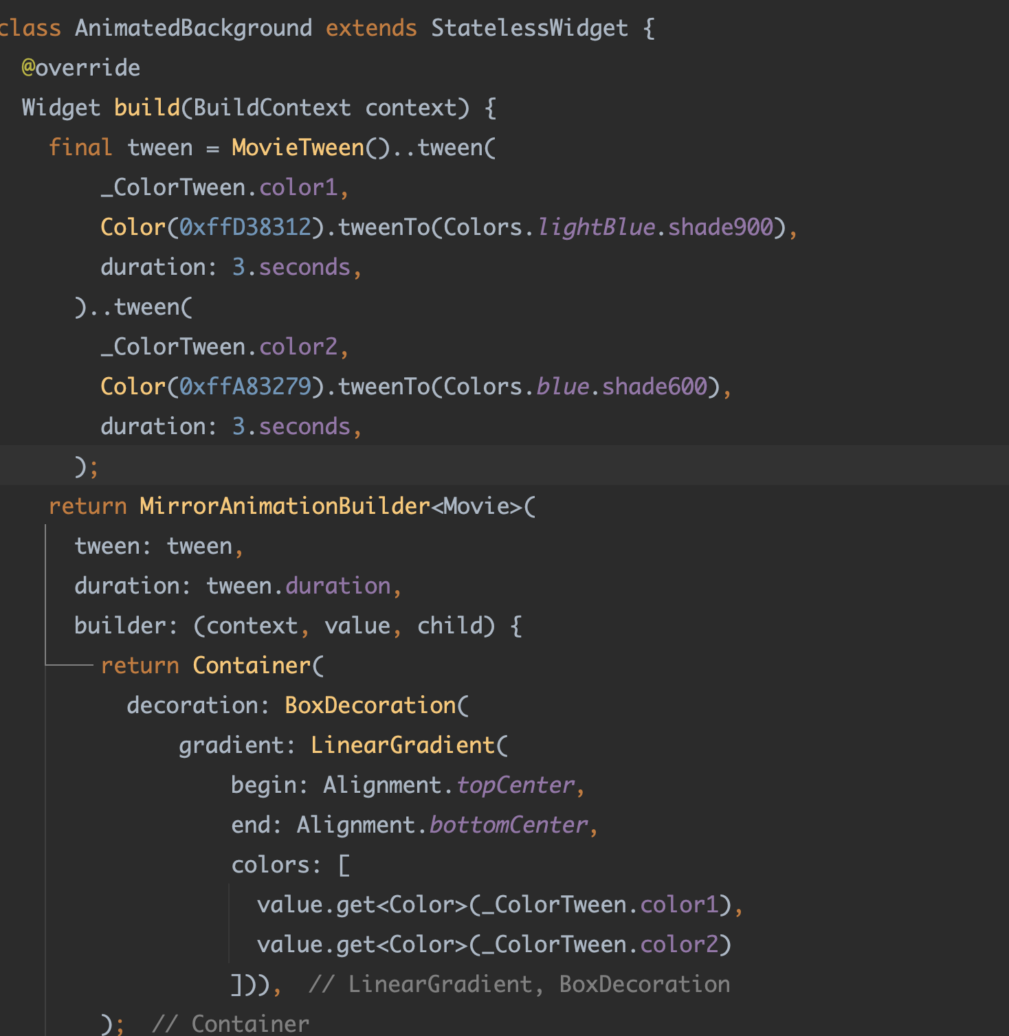 Flutter 工程化框架选择——搞定 Flutter 动画 - 图8