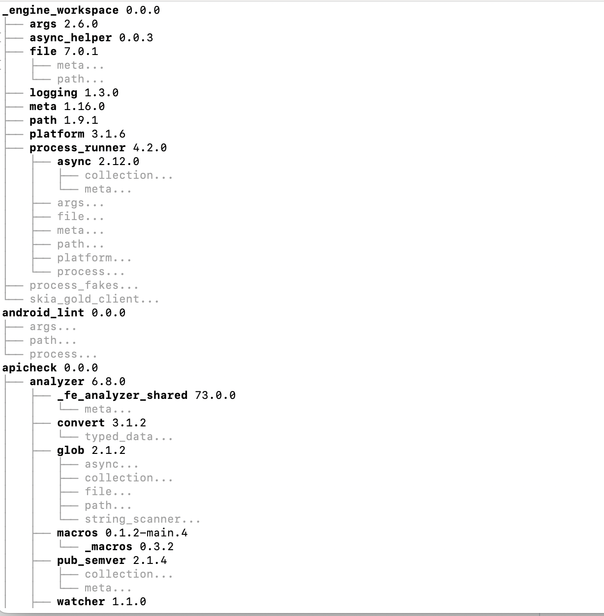 Flutter 正在切换成 Monorepo 和支持 workspaces - 图8