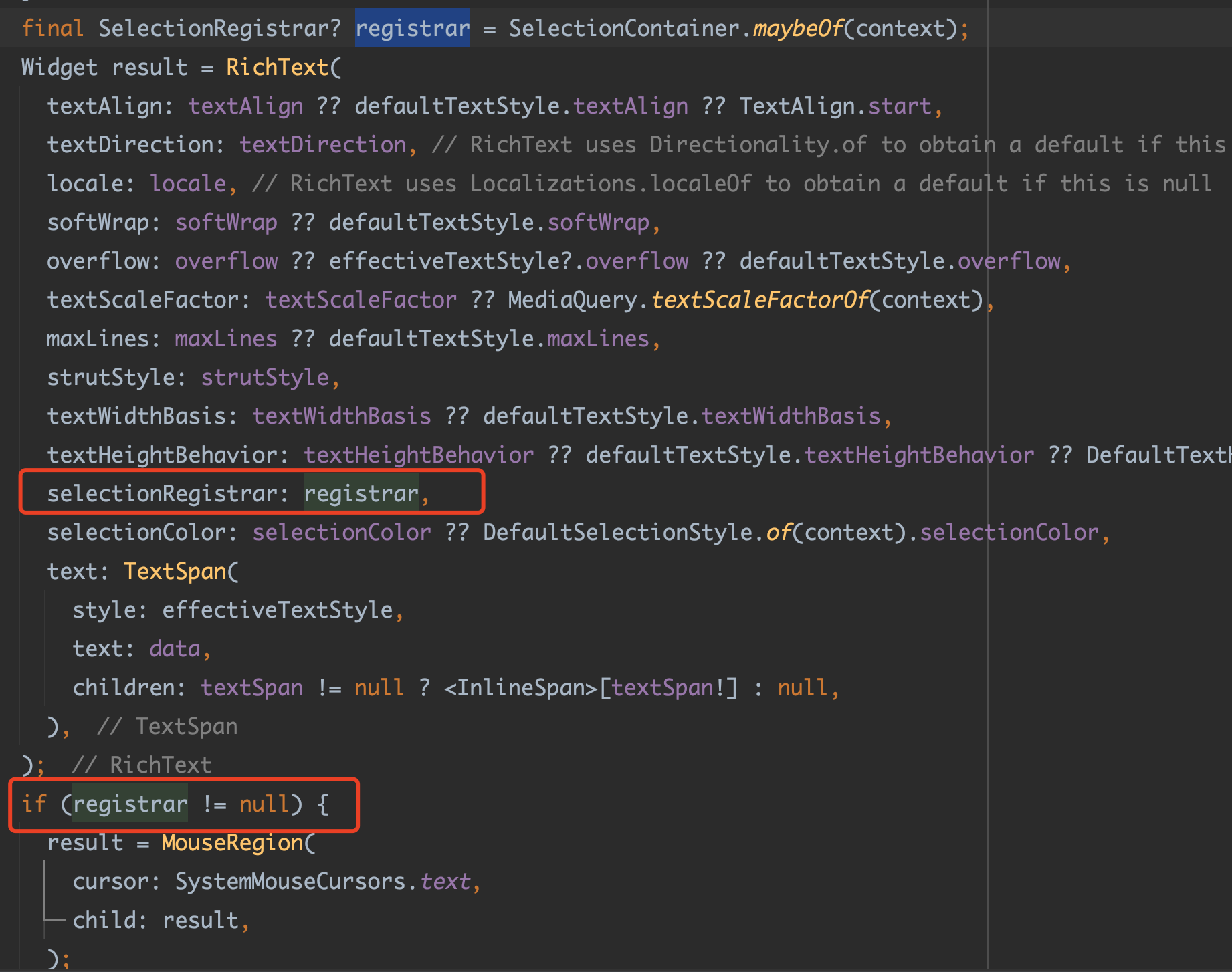 Flutter 3.3 之 SelectionArea 好不好用？用 “Bug” 带你全面了解它 - 图19