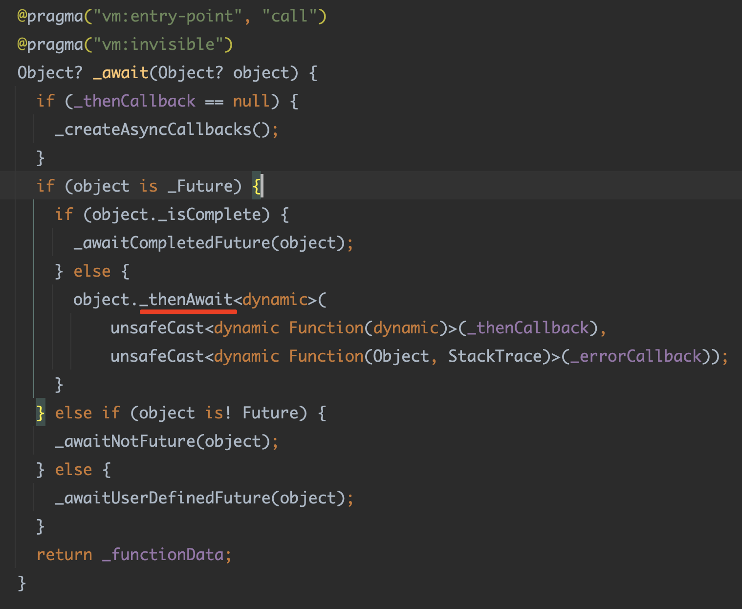 Dart async/await 和 Kotlin suspend 有什么区别？顺带看看 Oppo ColorOS 上的 Flutter “彩蛋” - 图3
