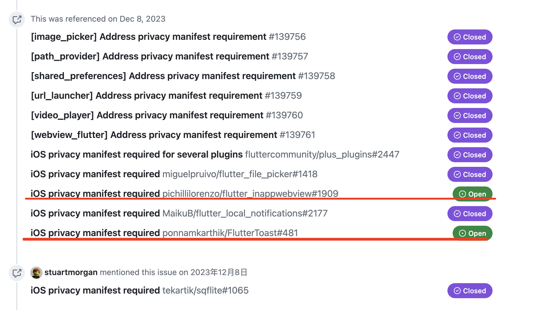 2024  Flutter  iOS  隐私清单上线，5 月 1 号最后期限，你收到  「ITMS-91053」 了吗？ - 图2