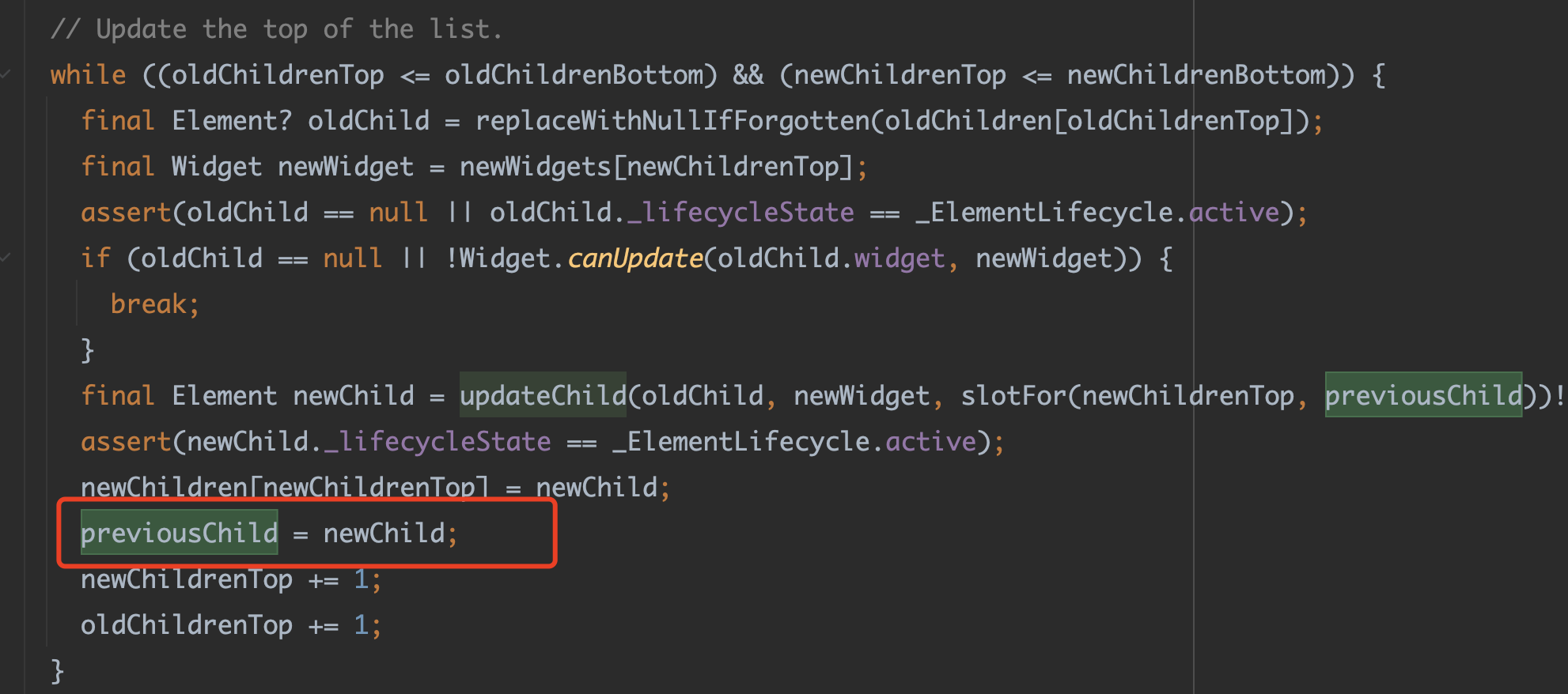 深入 Flutter  和  Compose 在 UI 渲染刷新时 Diff  实现对比 - 图11