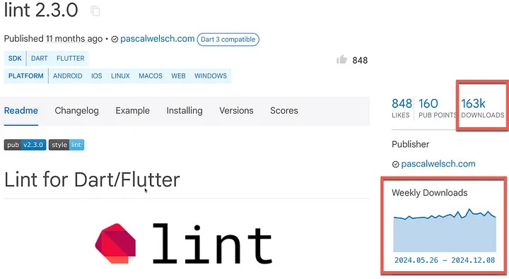 Dart 3.6 发布,workspace 和 Digit separators - 图1