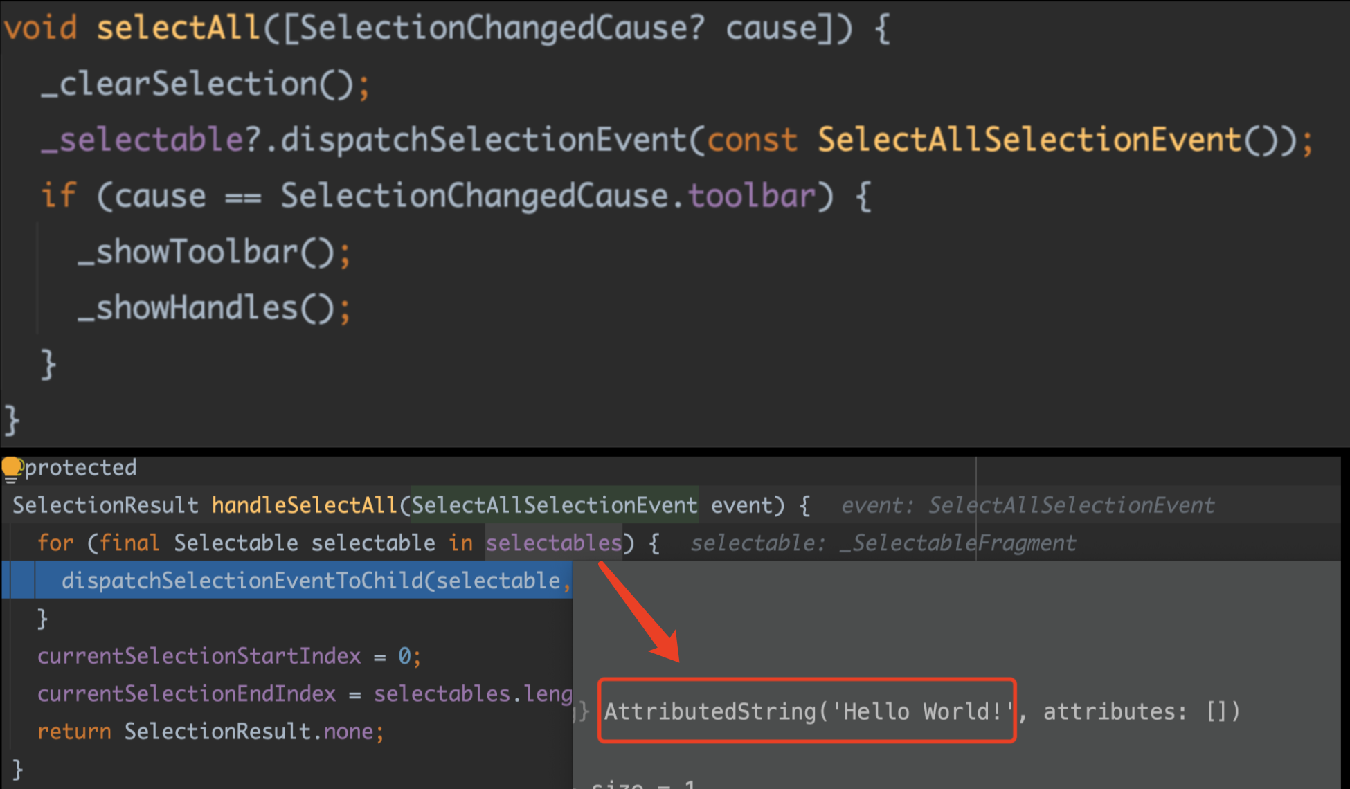 Flutter 3.3 之 SelectionArea 好不好用？用 “Bug” 带你全面了解它 - 图28