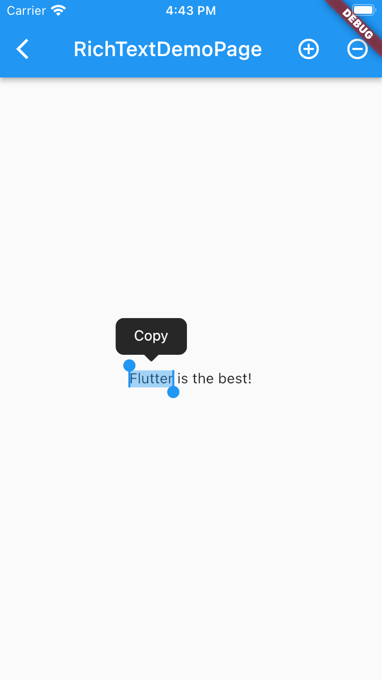 Flutter 3.3 之 SelectionArea 好不好用？用 “Bug” 带你全面了解它 - 图5