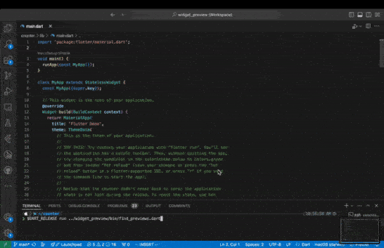 Flutter 终于正式规划 IDE  Widget 预览支持，基础技术架构公布 - 图4