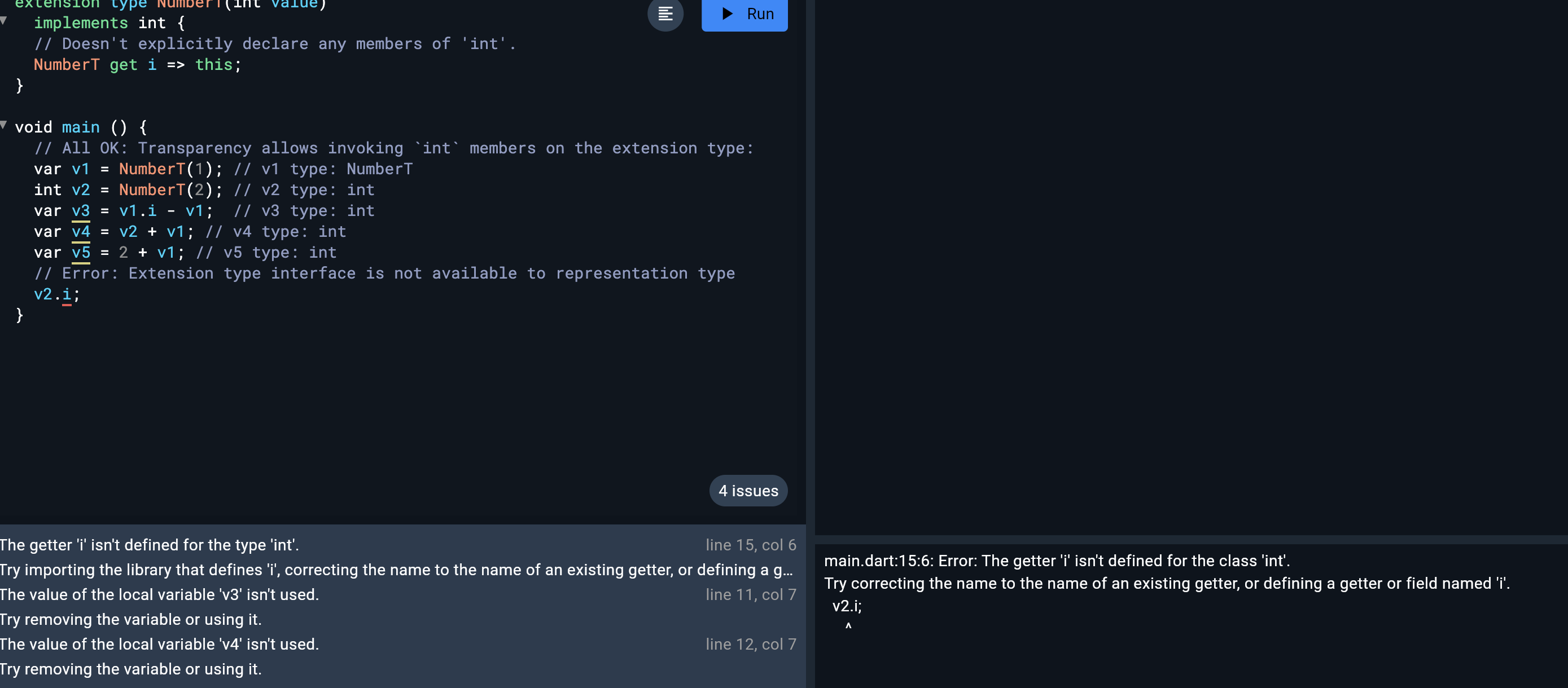 Dart 3.3 发布：扩展类型、JavaScript Interop 等 - 图1