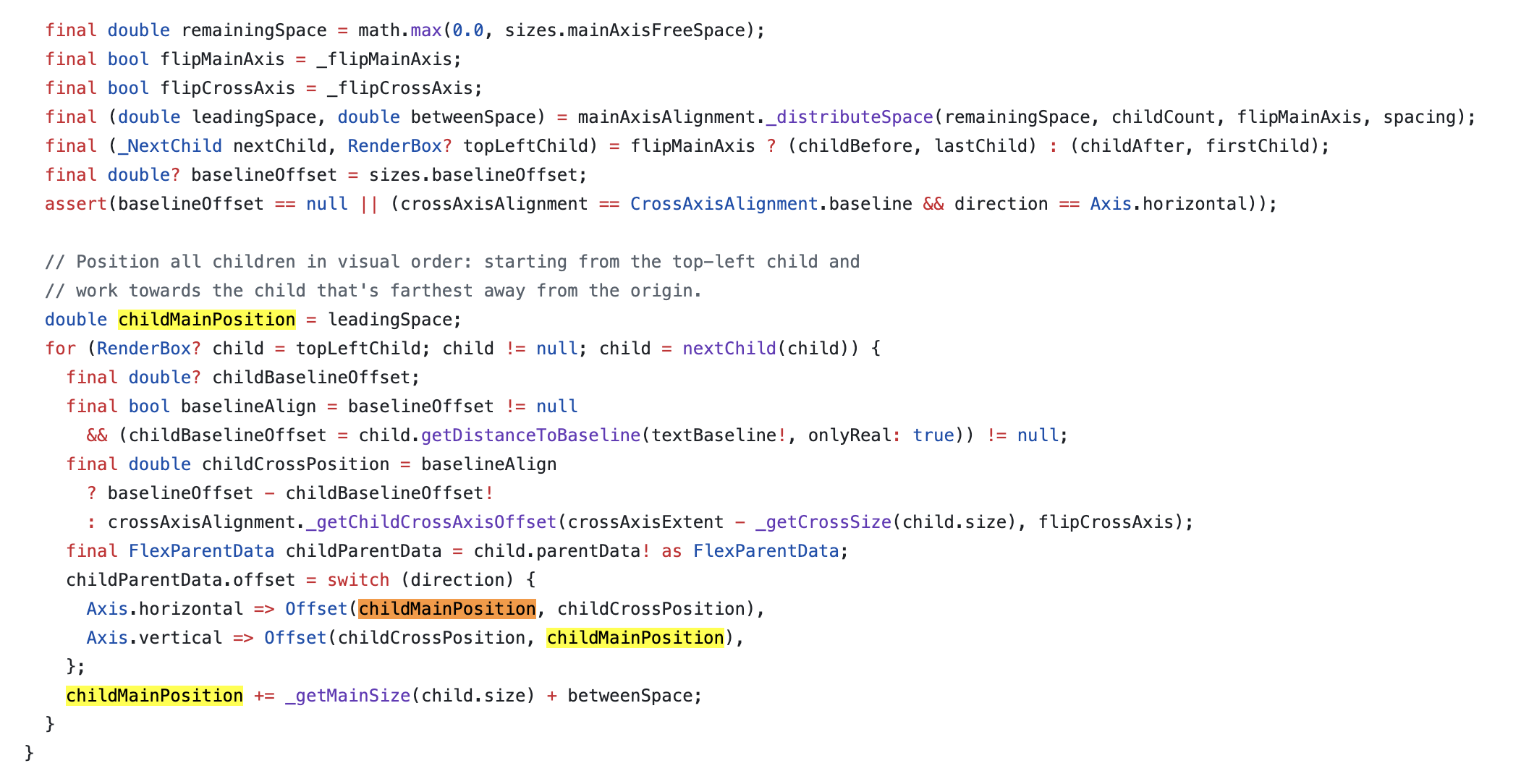 Flutter 小技巧之 Row/Column 即将支持  Flex.spacing - 图7