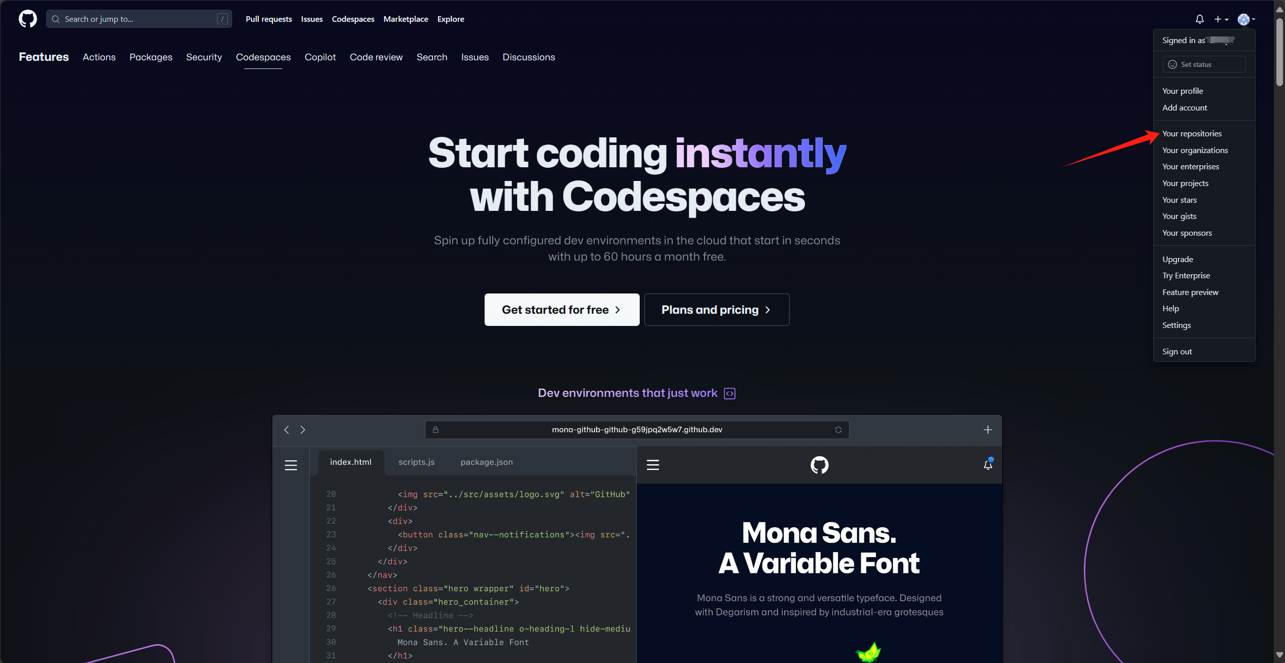 codespace_started