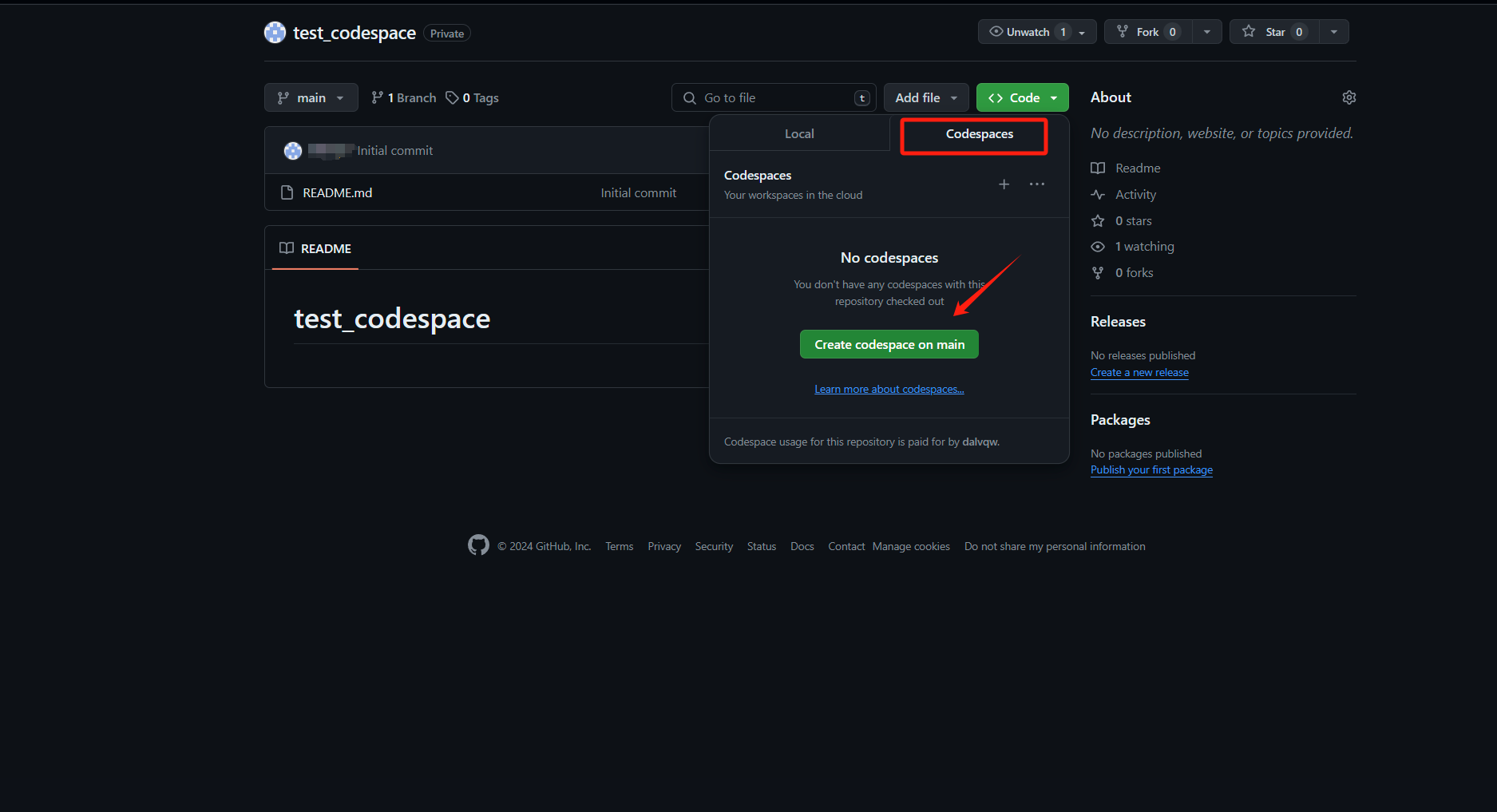create_codespace