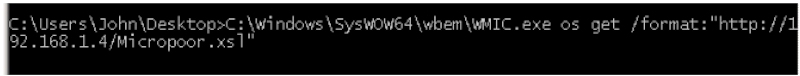 第八十课：基于白名单Wmic执行payload第十季 - 图2