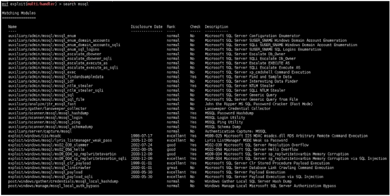 第三十四课：攻击Sql server 服务 - 图1