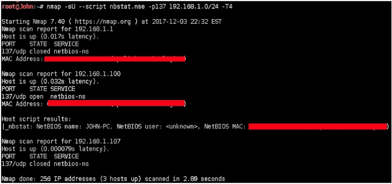 第十九课：基于netbios发现内网存活主机 - 图1